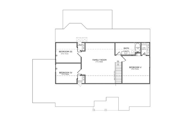 ATTIC TRUSS UPPER FLOOR