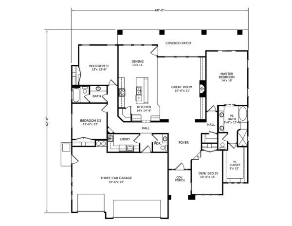 ONE FLOOR PLAN